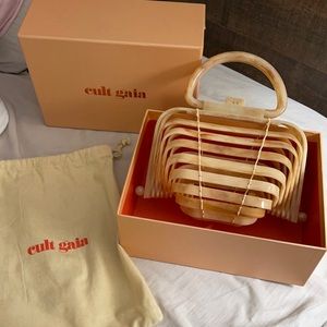 cult gaia lilleth bag in butterscotch